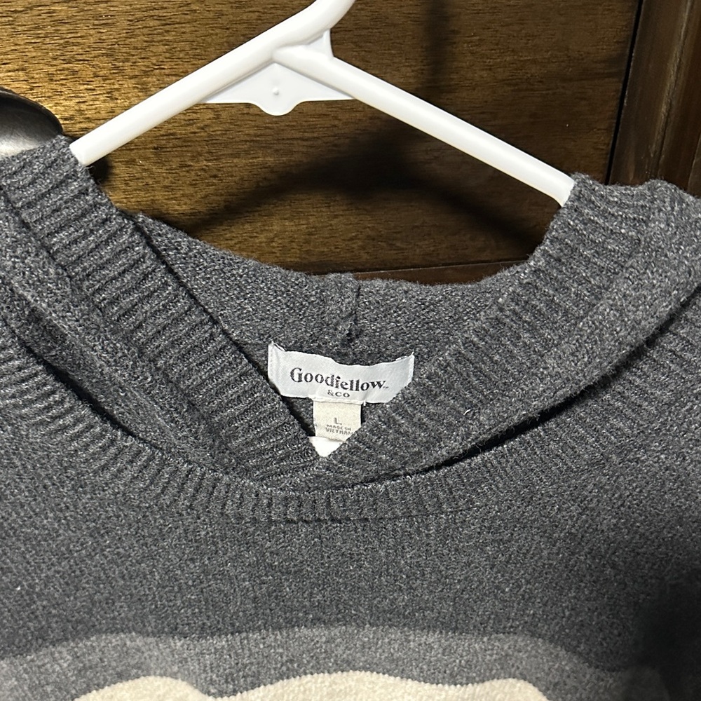 Goodfellow & Co Charcoal Cowl Neck Sweater